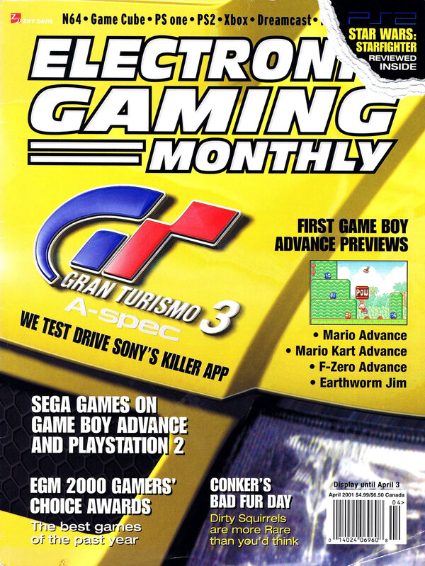 Electronic Gaming Monthly Issue 141 (April 2001) cover